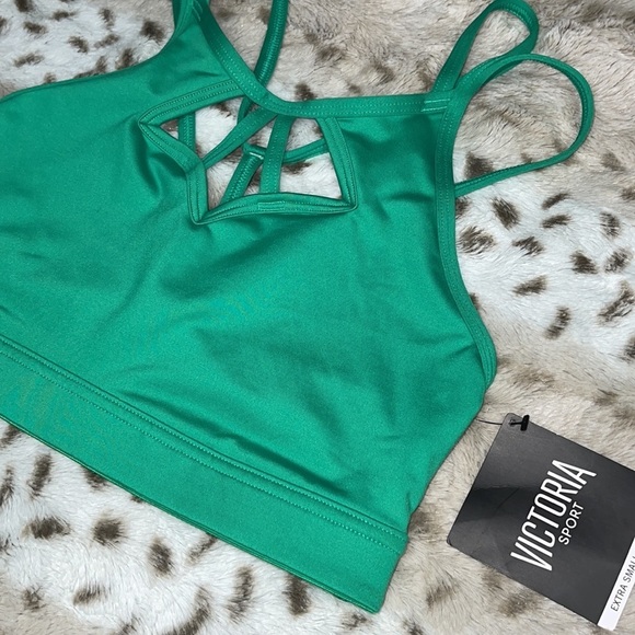COPY - Victoria Sport Bra Green Size XS Workout/Exercise - Picture 3 of 6